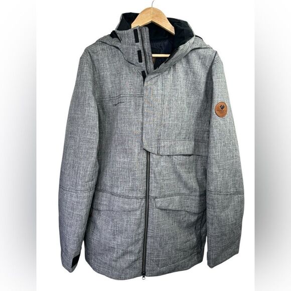 Obermeyer Men's Density Jacket Gray Size L - Picture 2 of 13